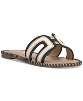On 34th Women's Mansi Beaded H-Band Flat Sandals, Created for Macy's