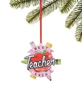 Holiday Lane All About You Best Teacher Ornament, Created for Macy's