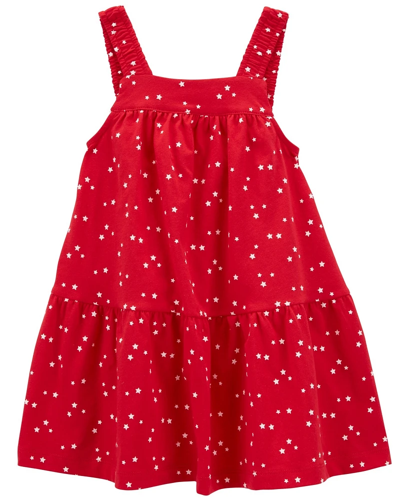 Carter's Toddler Girls Star Print Midi Dress