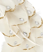 Holiday Lane Shine Bright Embellished Feather Pick, Exclusively at Macy's