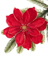 Holiday Lane Christmas Cheer Flower Clip