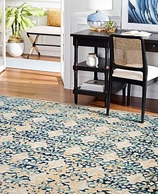 Safavieh Evoke EVK262C Ivory/Blue 9' x 12' Area Rug