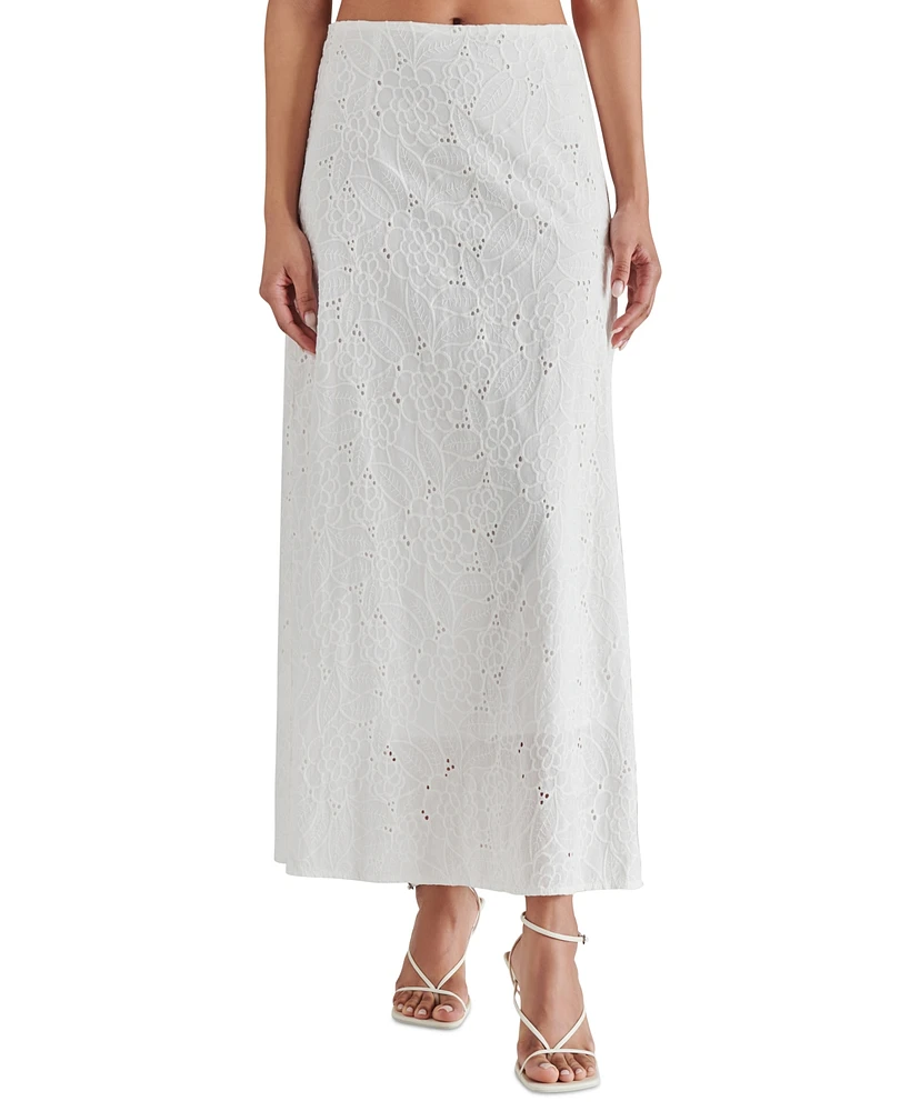 Steve Madden Women's Amalia Cotton Maxi Skirt