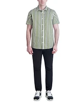 Karl Lagerfeld Paris Men's Woven Stripe Shirt