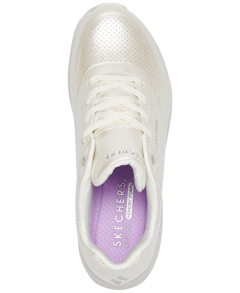Skechers Street Women's Uno - Pearl Princess Casual Sneakers from Finish Line