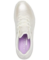 Skechers Street Women's Uno - Pearl Princess Casual Sneakers from Finish Line