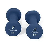 Neoprene Dumbbells, 8lbs, Set of 2