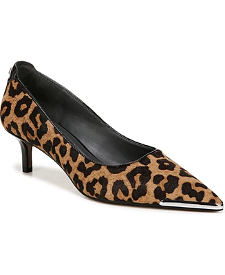 Franco Sarto Women's Kalsa Kitten Heel Pointed Toe Dress Pumps