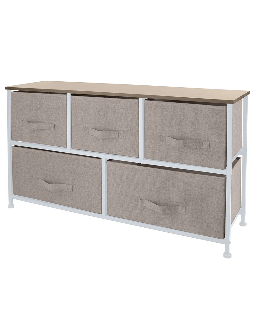 Simplify Drawer Storage Dresser in Beige