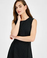 City Studios Juniors' Striped Sleeveless Mini Dress