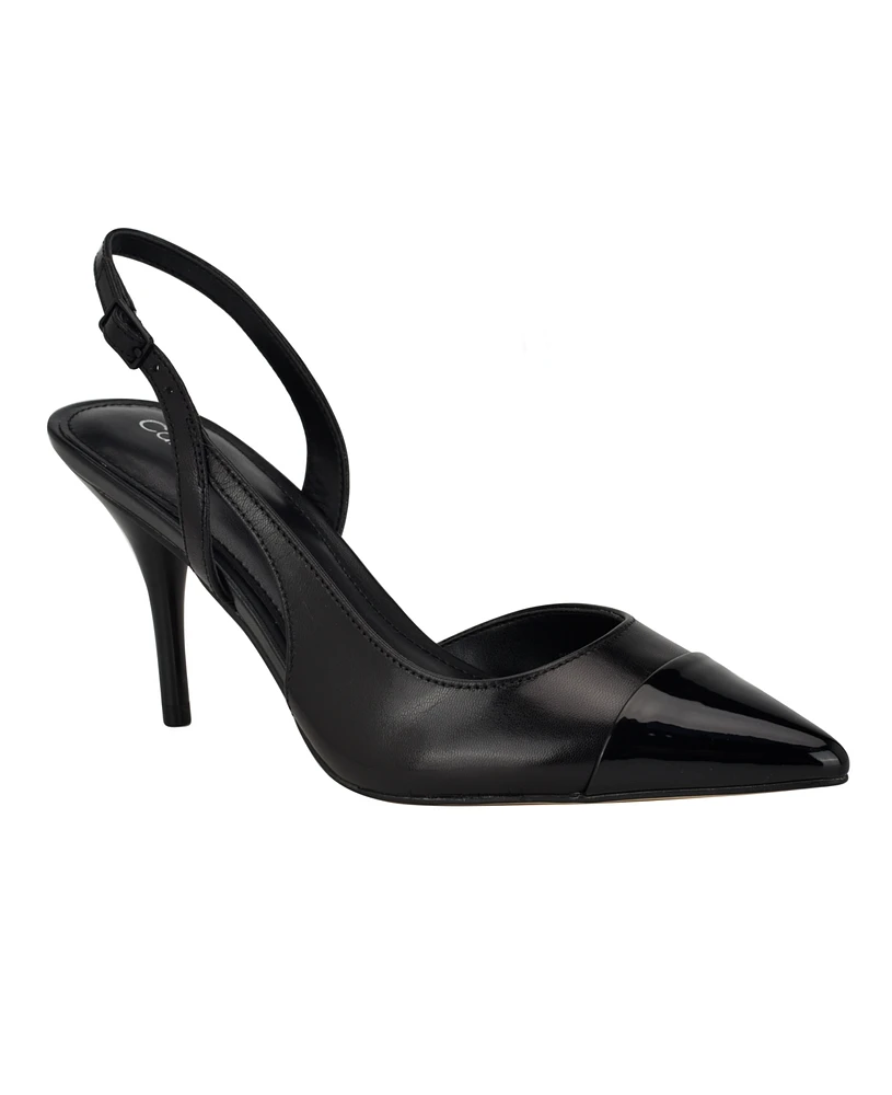 Calvin Klein Women's Corinny Pointy Toe Dress Slingbacks