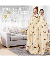 Giant Double Sided Novelty Blanket for Adults & Kids (60 Inches)