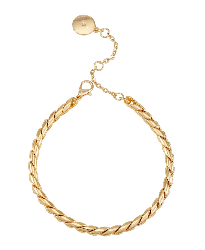 Vince Camuto Gold-Tone Chain Link Bracelet, 7.5"