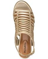 Style & Co Women's Haileyy Caged Upper Cone Heel Dress Sandals, Created for Macy's