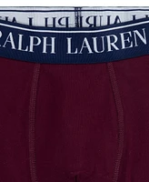 Polo Ralph Lauren Big Boys Cotton Stretch Boxer Briefs 3-Pack