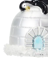 Holiday Lane Northern Lights Penguin Igloo Ornament, Created for Macy's