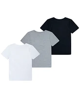 Polo Ralph Lauren Big Boys Crewneck Undershirts, 3 Pack