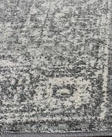 Safavieh Evoke EVK270 Gray and Ivory 6'7" x 6'7" Square Area Rug