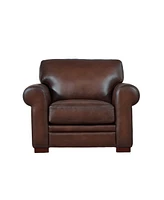 Brookfield 44" Top Grain Leather Chair