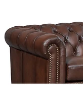 Alton Bay 46" Top Grain Leather Chair