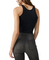 Free People Women's Clean Lines Cropped Camisole Top