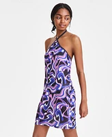 Miken Juniors' High-Neck Sleeveless Swim Cover-Up, Created for Macy's