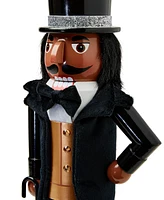 Holiday Lane Shine Bright 15" African American Gentleman Nutcracker, Created for Macy's