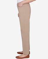 Alfred Dunner Charm School Women's Classic Charmed Average Length Pant
