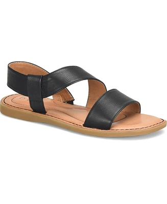 b.o.c. Women's Kacee Criss Cross Flat Comfort Sandals