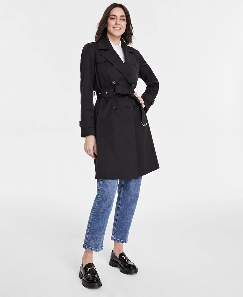 Via Spiga Women's Double-Breasted Belted Trench Coat