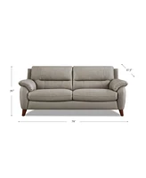 Lara 79" Top Grain Leather Sofa