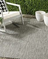 Safavieh Courtyard CY8653 Light and Light Gray 2' x 3'7" Sisal Weave Outdoor Area Rug