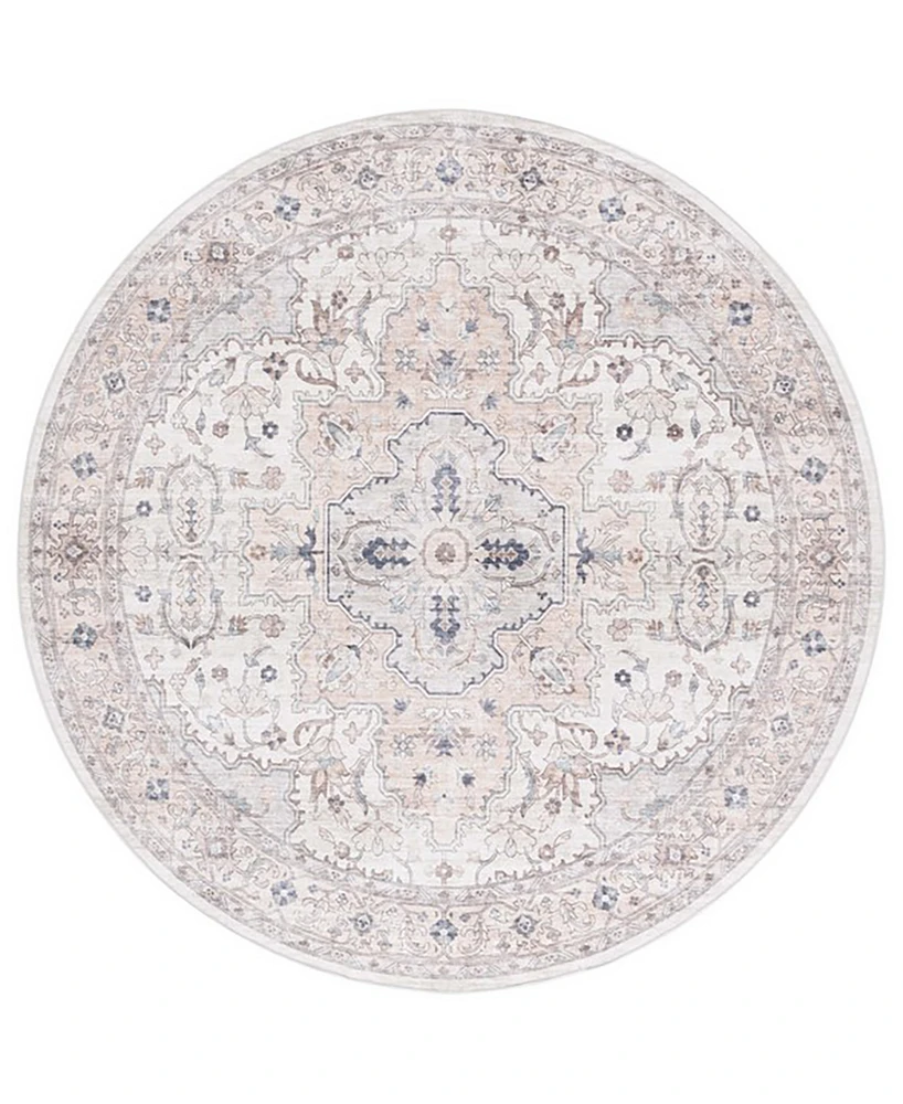 Safavieh Arizona Washable 520 ARZ520 6'x6' Round Area Rug