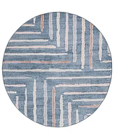 Safavieh Blair Washable 222 BLR222 6'7x6'7 Round Area Rug