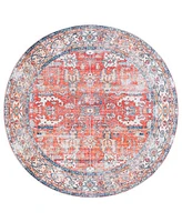 Safavieh Arizona Washable 119 ARZ119 6'x6' Round Area Rug