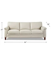 Westcott 84" Top Grain Leather Sofa