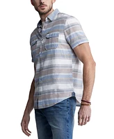 Buffalo David Bitton Men's Sodhi Regular-Fit Stripe Button-Down Shirt