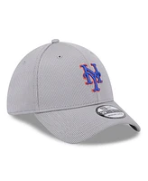 New Era Men's Gray New York Mets Active Pivot 39thirty Flex Hat