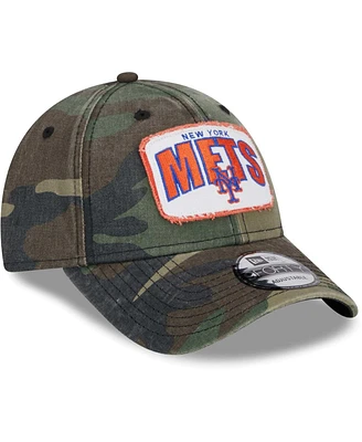 New Era Men's Camo New York Mets Gameday 9forty Adjustable Hat