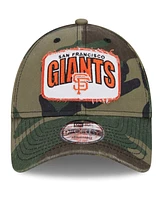New Era Men's Camo San Francisco Giants Gameday 9forty Adjustable Hat