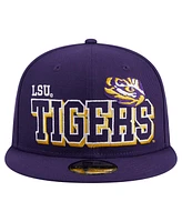 New Era Men's Purple Lsu Tigers Game Day 9fifty Snapback Hat