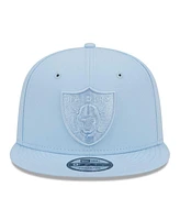 New Era Men's Light Blue Las Vegas Raiders Color Pack 9fifty Snapback Hat