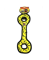 Tuffy Ultimate Tug-o-War Yellow Bone, 2-Pack Dog Toys