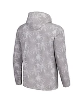 Tommy Bahama Men's Gray Buffalo Bills Palm Frenzy Hoodie Long Sleeve T-Shirt