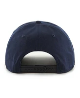 47 Brand Men's Deep Sea Blue Seattle Kraken Overhand Logo Side Patch Hitch Adjustable Hat