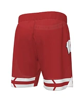 Under Armour Men's Red Wisconsin Badgers Replica Basketball Shorts