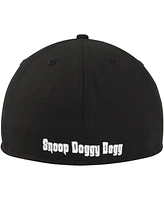 Lids Men's Black Death Row Records Doggfather Fitted Hat