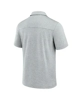 Fanatics Signature Men's Gray Miami Dolphins Front Office Tech Polo Shirt