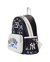 Loungefly New York Yankees Floral Mini Backpack