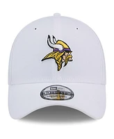 New Era Men's White Minnesota Vikings Main 39Thirty Flex Hat